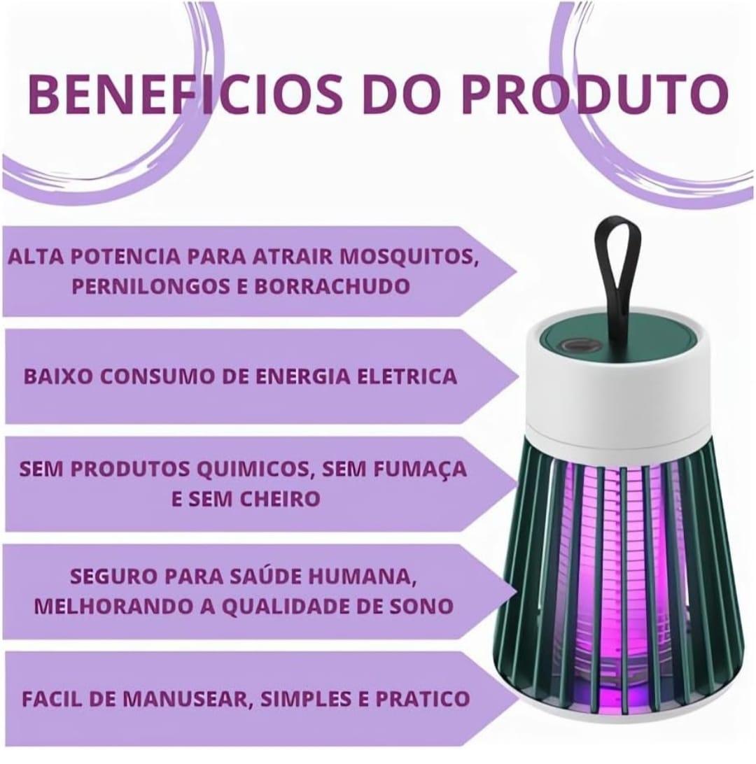 Lamparina UV Anti-Mosquito - KILER PRO - PLUSTECH