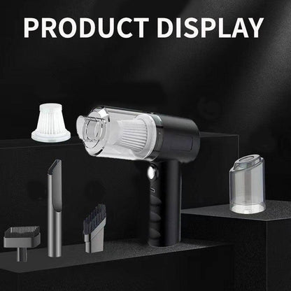 ASPIRADOR PORTÁTIL RECARREGÁVEL - PLUSTECH