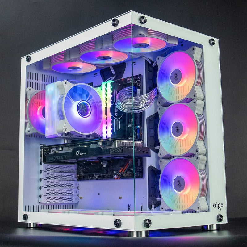 KIT FAN's RGB 120mm - PLUSTECH